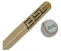 Pack Pelota De Beisbol 28'' + Bate De Beisbol Madera Asl