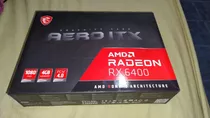 Placa De Video Amd Msi  Aero Itx Radeon Rx 6400 4gb