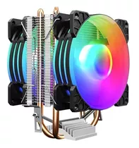 Dicipador Doble Ventilador Intel/amd P22 Rgb