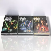 3 Dvd Star Wars Episódio 3, 5 E 6 Retorno Do Jedi - Original