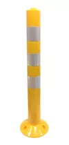 Poste Vial Demarcacion Poliuretano Plastico 75cm Reflectivo