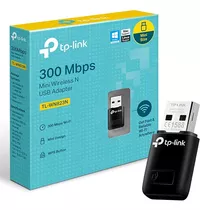 Mini Adaptador Usb Wifi N 300mbps 2.4ghz Tp-link Tl-wn823n