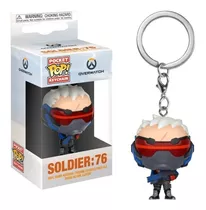 Funko Pop Keychain Llavero Overwatch Soldier:76