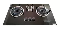 Cocina Encimera  A Gas Tope Vidrio 3 Platos Con Chispero