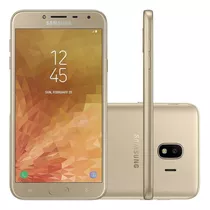 Smartphone Samsung Galaxy J4 16gb 4g Dual Sim Dourado