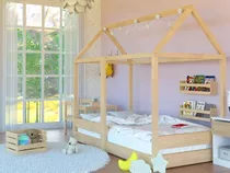 Cama Casita / Cama Montessori / Cama Tejado