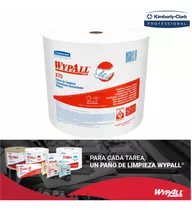 Bobina Limpieza Wypall X70 Rollo X750 Paños Kimberly Clark