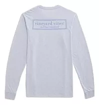 Vineyard Vines Polera De Manga Larga Con Bolsillo Y Logo P