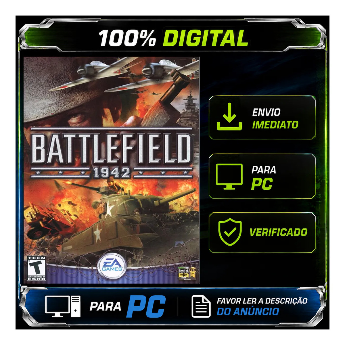 Battlefield Vietnam Pc Original | Mercado Livre