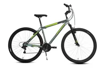 Mountain Bike Jaguar Savage R29 18v Frenos V-brakes Cambio Favorit Color Gris Con Pie De Apoyo