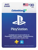Tarjeta Psn $20 Usd Para Cuenta Usa Playstation