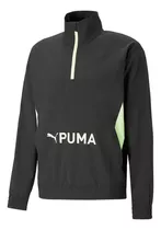 Campera De Training Media Cremallera Fit Woven Hombre