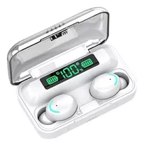 Auriculares In-ear Gamer Inalámbricos Shenzhen Yihaotong Bluetooth F9-5 Blanco Con Luz Led
