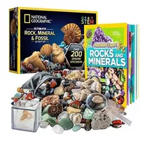 Geografía Nacional Rocks Quot; Fossils Kit  200+ Csjdu