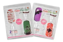 Set 2 Placa Molde Ice Pop Paleta Halloween Chocolate Parpen 