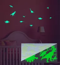 Dinossauros Que Brilham No Escuro 10pçs Fosforescente Neon