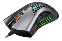 Mouse Gamer Usb Macro Colmeia Ultraleve Led Rgb 7200 Dpi