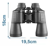 Binocular Shilba Adventure Hd 10x50 Tecnologia Japonesa Color Negro