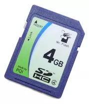 Cartão De Memória 4gb Sd Hc- Ideal Para Equipamentos Antigos