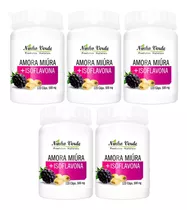 Kit 5 Amora Miúra + Isoflavona 500mg 120 Cáps - Ninho Verde