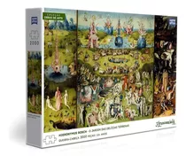 Puzzle 2000 Peças Hieronymus Bosch Jardim Das Delícias