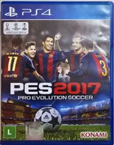 Pes 2017 Ps4 Midia Fisica Semi Novo