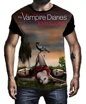 Camisa Camiseta Diários De Um Vampiro Séries Seriado Hd 03