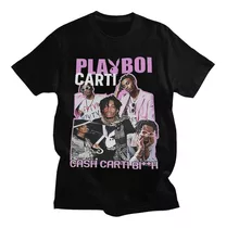 Camiseta Camisa Playboi Carti Cash Carti Hip Hop
