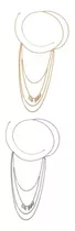 Lady Shoulder Chain Multilayer Upper Arm Pendant Para