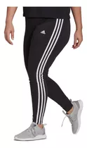 Calza adidas Essentials 3 Tiras Mujer Negra Solo Deportes