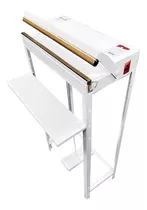 Seladora De Pedal 30cm Sela E Corta Plástico 127/220v Isamaq