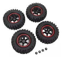 Rc Tire, 4 Unidades, Cubo De Rueda De 1,9 Pulgadas, Caucho,