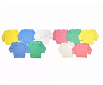 Pack 6 Camisetas Bebé Algodón Niño O Niña ( 0-24 Meses)