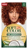 Kit Tinta Wella Professionals  Soft Color Tinte De Cabello Tono 64 Cobre Oscuro Para Cabello