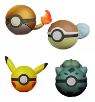 3d Toys Figuras Coleccionables Pokebola 3ds Pokemon 