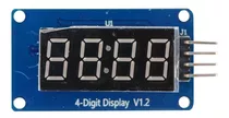 Modulo Display 4 Digitos 7 Segmentos Controlador Tm1637