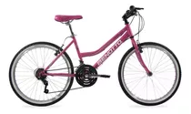 Bicicleta Benotto Montaña Florida R24 21v Mujer Aqua Freno V Color Rosa Claro Tamaño Del Cuadro N/a