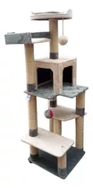 Gimnasio Rascador Para Gatos + Obsequio