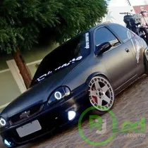 Angel Eyes Olho De Anjo Led Drl Diurno P/ Corsa Rjled Tuning