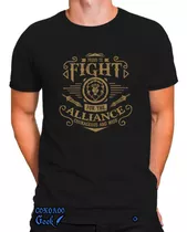 Camiseta World Of Warcraft Camisa Aliance Horde Rpg  Games