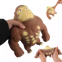 Macaco Brinquedo Descompressão Gorila Amassando Rebote Lento