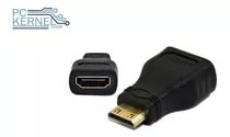 Adaptador Mini Hdmi Macho A Hdmi Hembra Puntas Oro