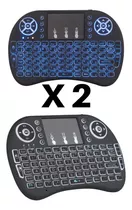 Teclado Bluetooth Rgb Inalámbrico Tv Pc Laptop Mini