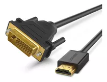 Cable Hdmi Ugreen Para Monitor Dvi D 24+1 Macho Blindado De 2 M