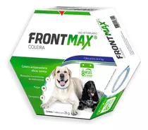 Coleira Frontmax Caes Acima 4kg Pulga Carrapat Leish 8 Meses