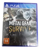 Metal Gear Survive Ps4 Novo Lacrado Mídia Física Original