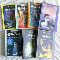Harry Potter Saga De 7 Libros En Pasta Dura - J. K. Rowling 