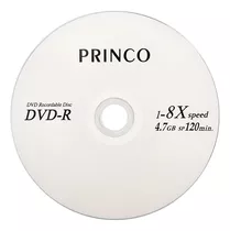 Disco Virgen Dvd-r Princo De 1-8x  4.7gb 47 Unidades