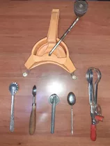 Set De 6 Accesorios De Cocina Antiguos 