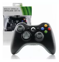Control Compatible Con Xbox 360 Negro Inalámbrico Genérico